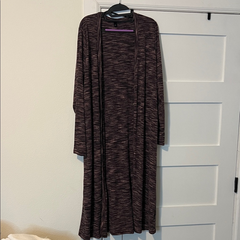 Torrid Burgundy Long Sleeve Cardigan size 0 not worn #1